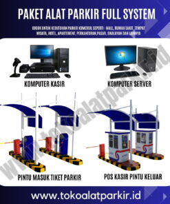 Paket Alat Parkir Full System