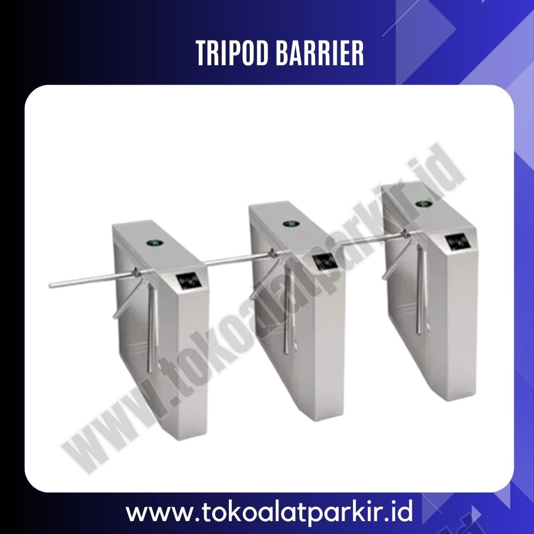 Bridge Tripod Turnstile Pedastrian Barrier Gate Wahana Cardteck TP213