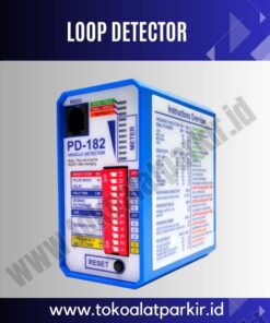 Vehicle Loop Detector White Palang Parkir Otomatis