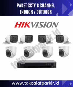 PAKET CCTV FULL HIKVISION 8 CHANNEL 8 CAMERA TURBO HD 1080P 2MP - AUDIO 4000GB