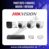 PAKET CCTV HIKVISION 2MP 4 CHANNEL 4 CAMERA TURBO HD KAMERA CCTV - HARDISK 500GB