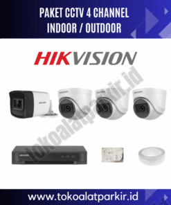 PAKET CCTV HIKVISION 2MP 4 CHANNEL 4 CAMERA TURBO HD KAMERA CCTV - HARDISK 500GB