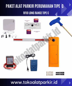 Paket RFID Long Range Type C Palang parkir Otomatis