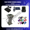 Paket Tripod Turnstile Double Stand Alone