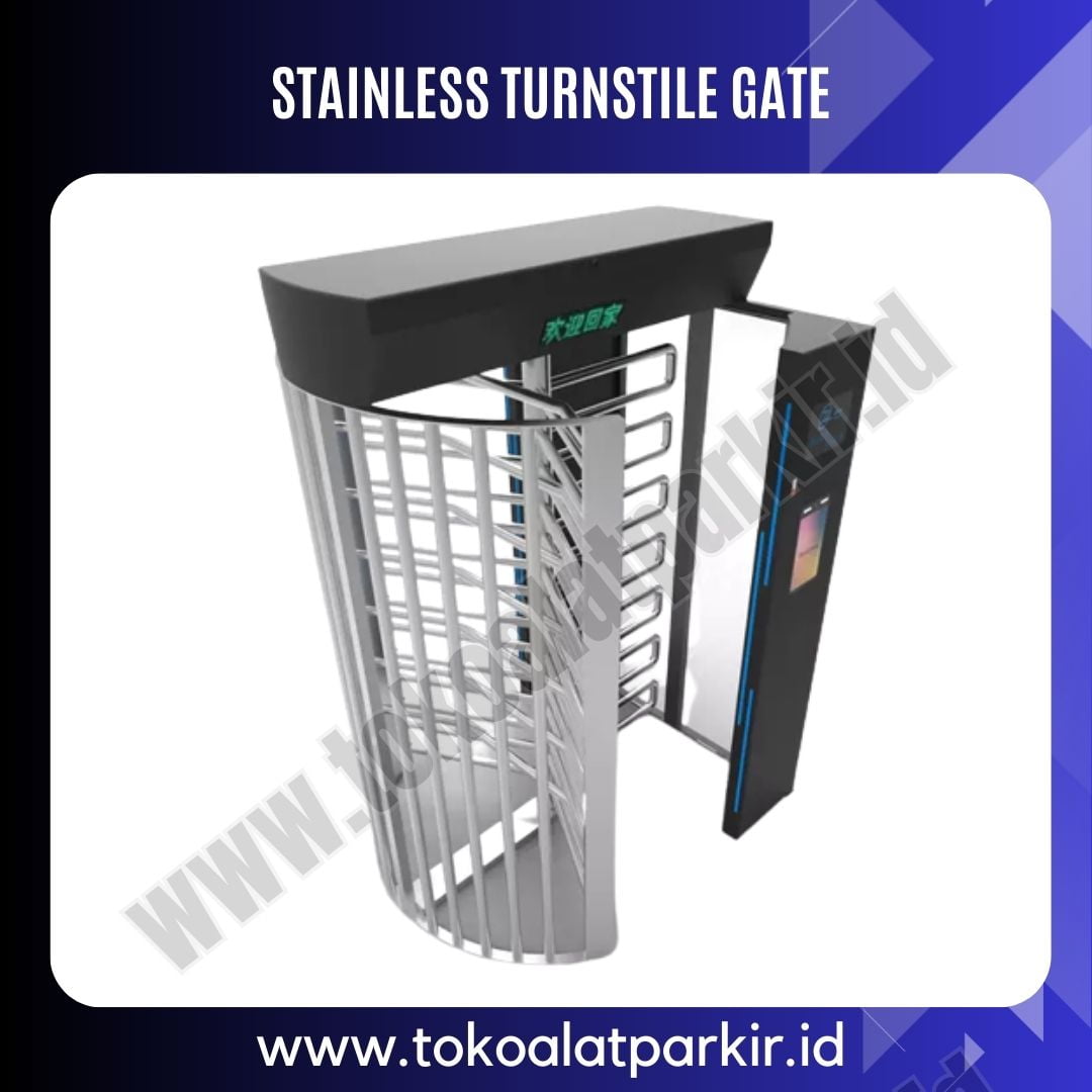 Stainless Turnstile Gate Security System